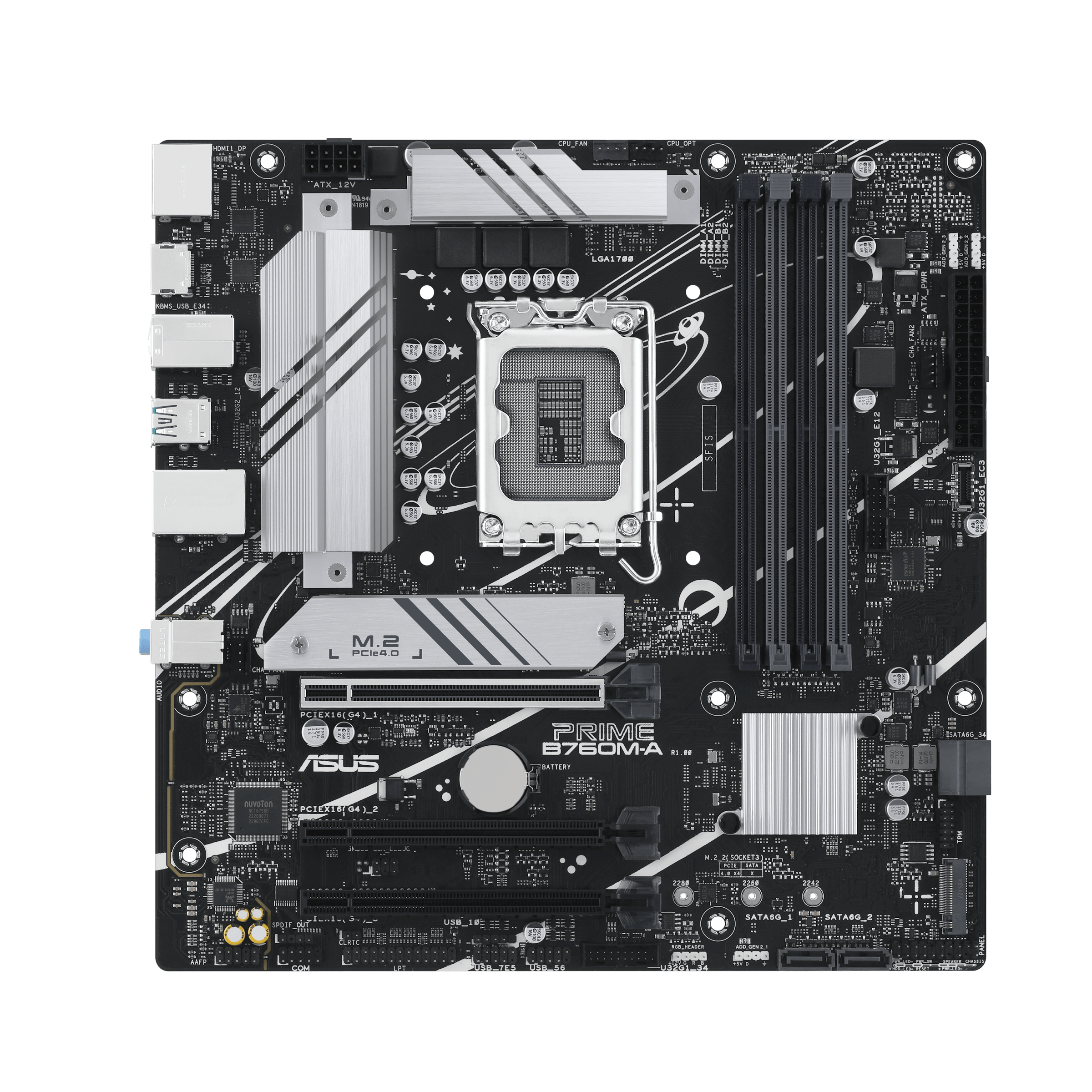 ASUS Motherboard PRIME B760M-A mATX PCIe 4.0 DDR5 ASUS Motherboard PRIME B760M-A mATX PCIe 4.0 DDR5